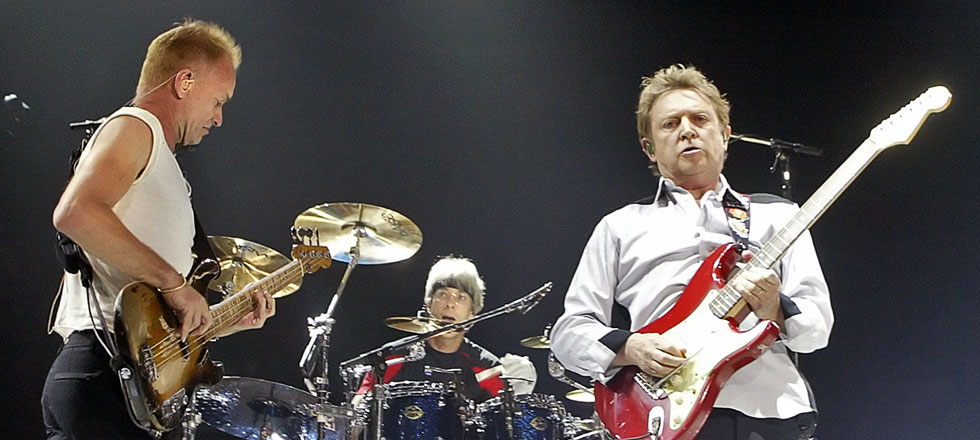 Andy Summers with the Police