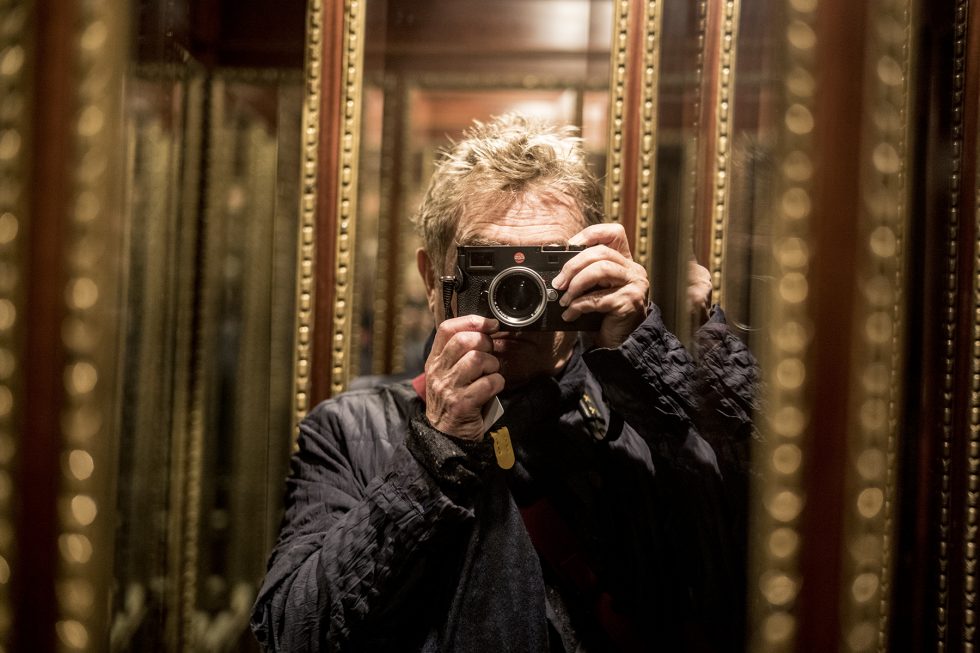 Andy Summers with Leica